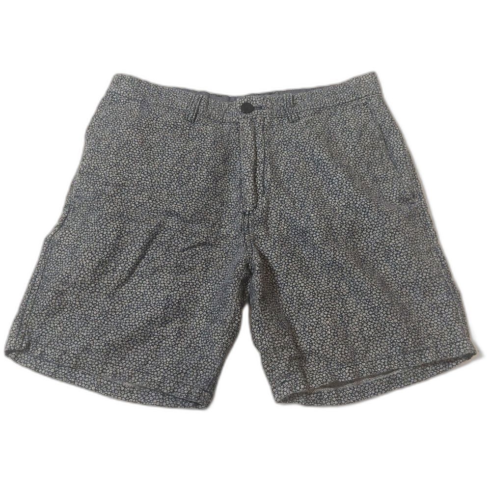 Banana Republic Aiden Shorts Size 30 Blue Linen